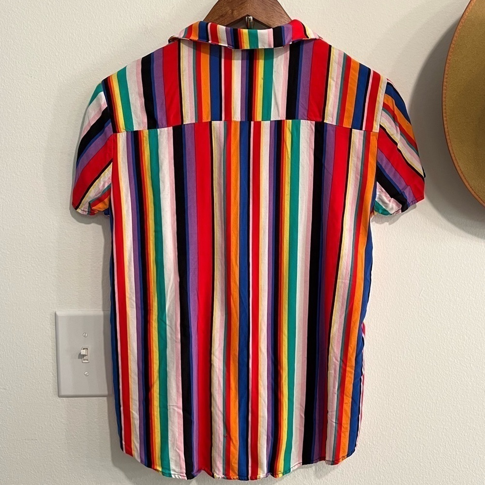 Forever 21 Multi-Colored Striped Shirt - Picture 4 of 4